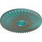 Ekena Millwork Shakuras Ceiling Medallion (For Canopies up to 5 1/2"), 29 1/2"OD x 2"P, Copper Green Patina CM30SHCGS - alternate 3